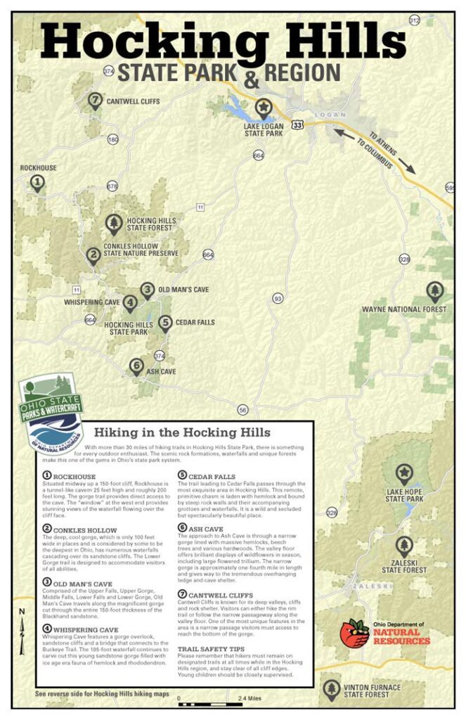 Guide To Hiking The Hocking Hills Hocking Hills Ohio 