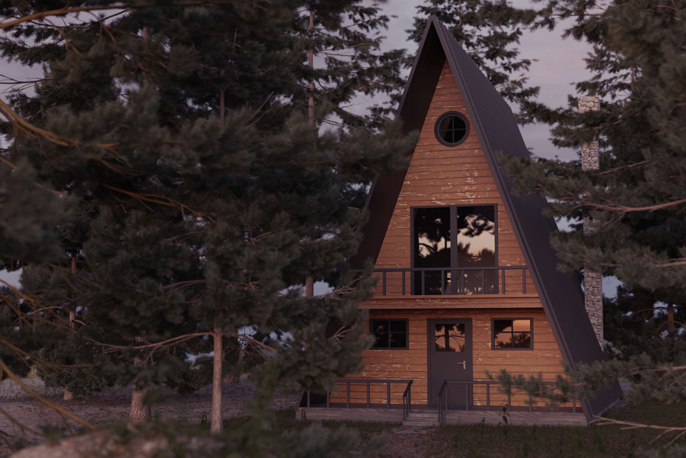 Hocking Hills A-Frame Cabins are as Iconic as They are Rustic