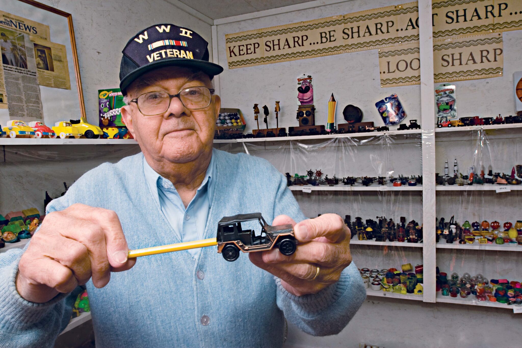Visit the Pencil Sharpener Museum in Hocking Hills Ohio