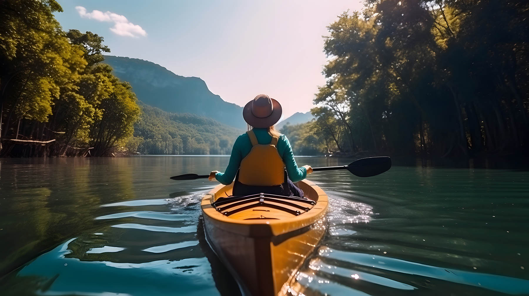 Hocking Hills Kayak and Canoe Tours: Showcase guided kayak and canoe tours along the area’s scenic waterways.