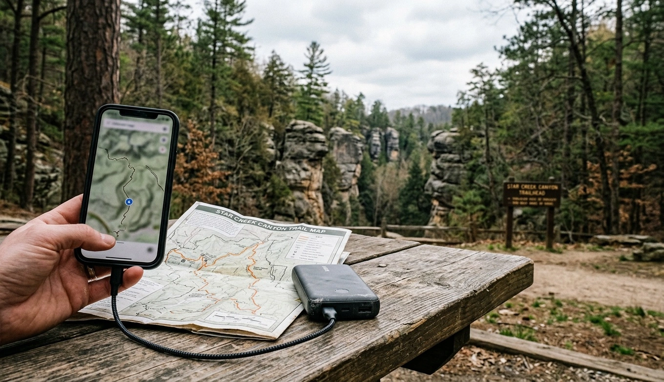 hocking hills cell service