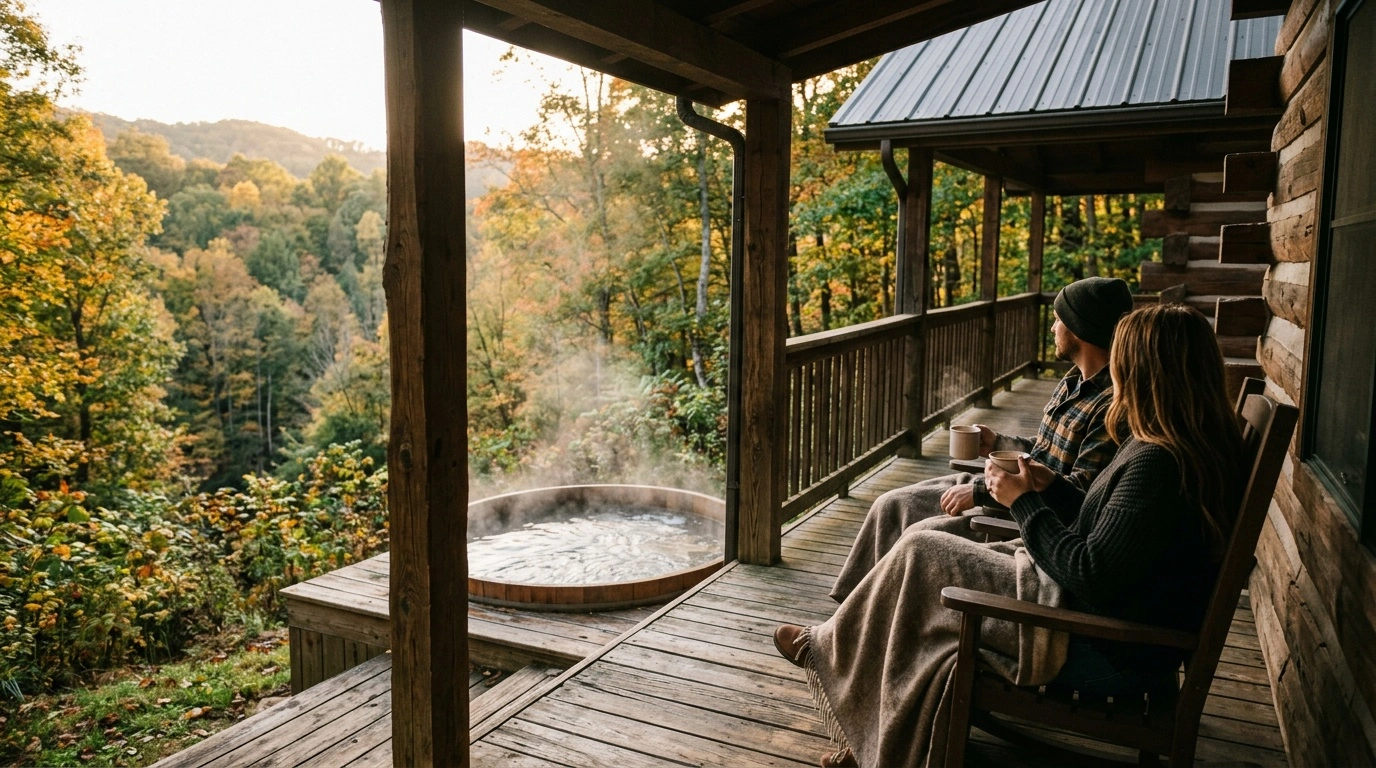 hocking hills anniversary trip