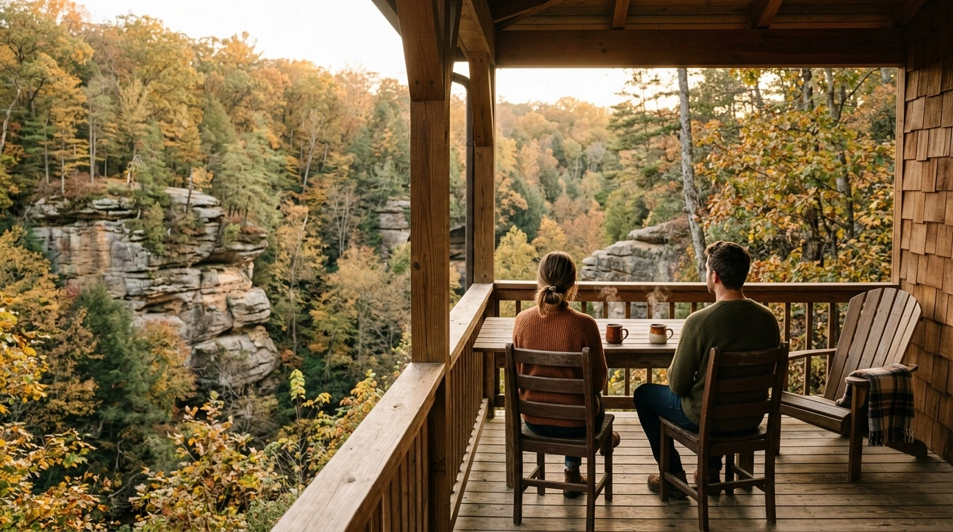 A Relaxing Hocking Hills Weekend Without Long Hikes